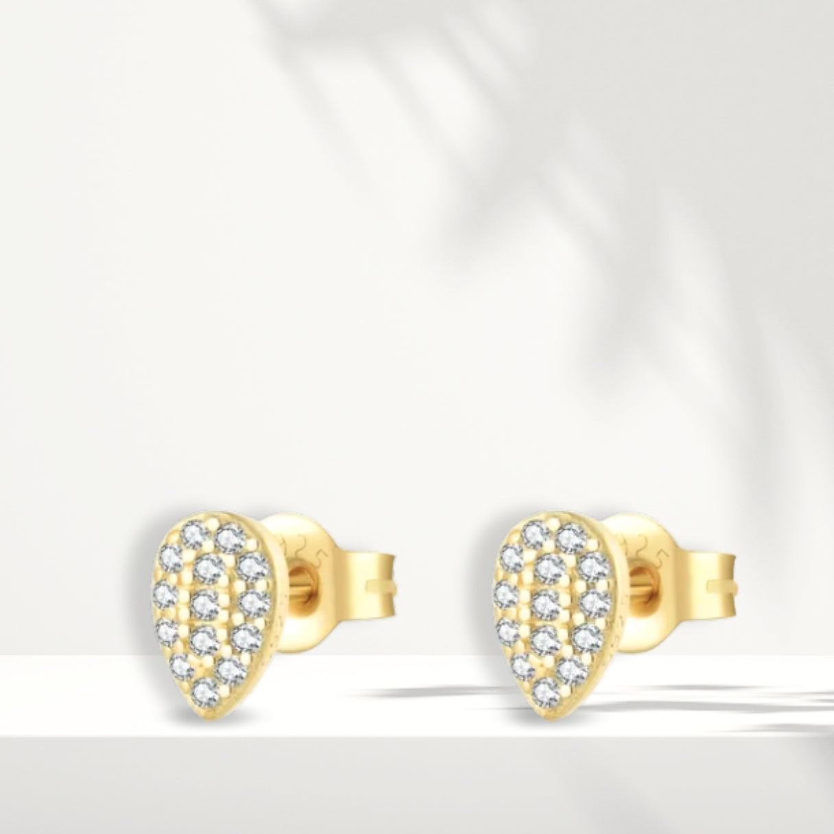 Orecchini in argento bianco