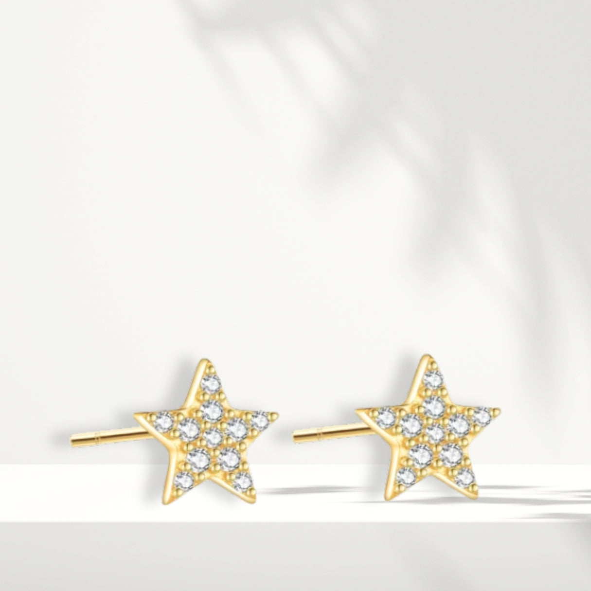 Orecchini placcati in oro