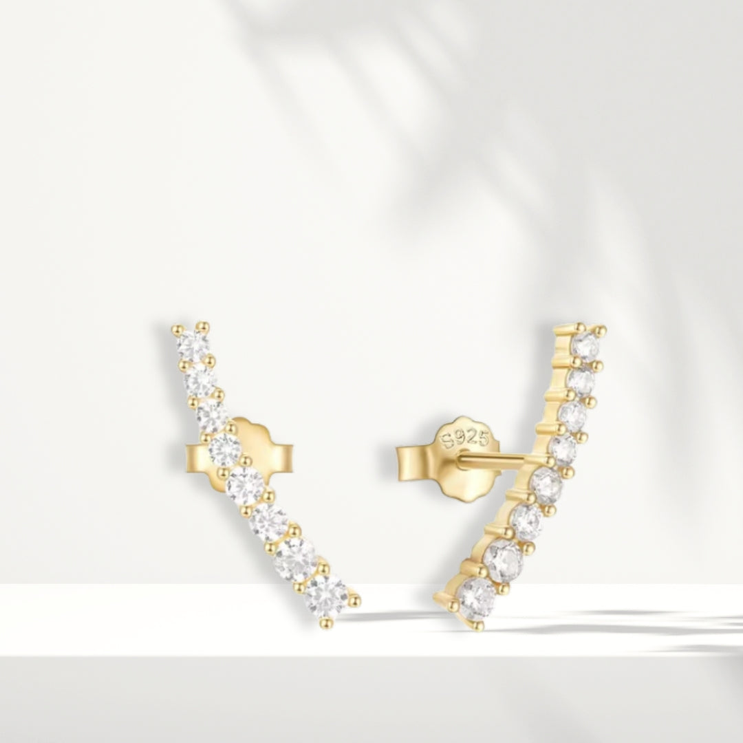 Orecchini placcati in oro