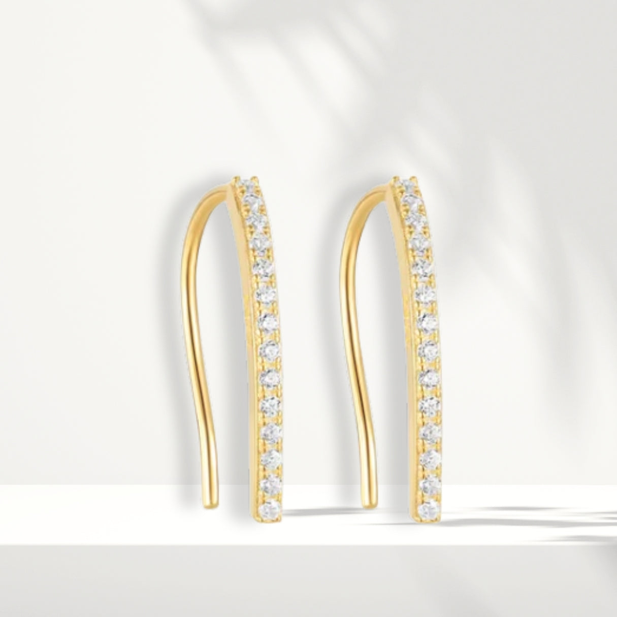 Orecchini placcati in oro