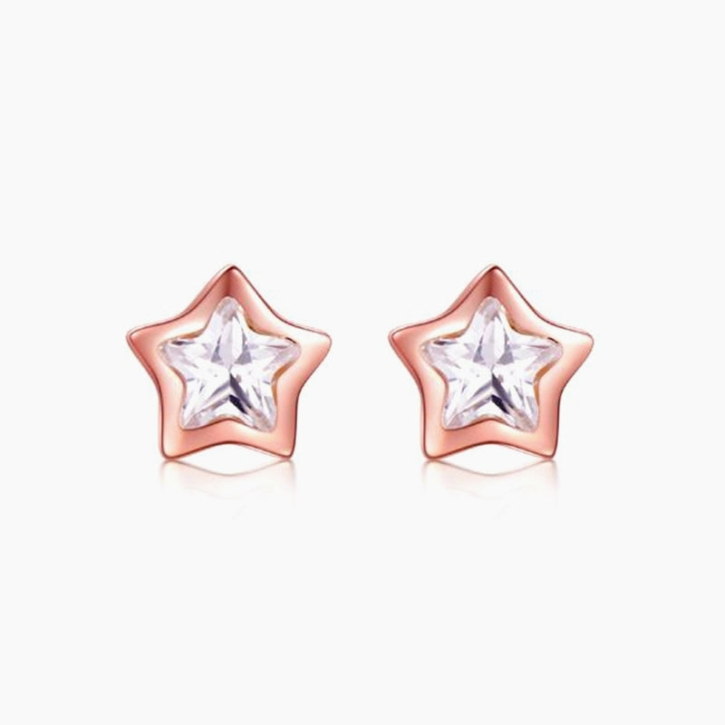 Rose Gold Plated Earrings