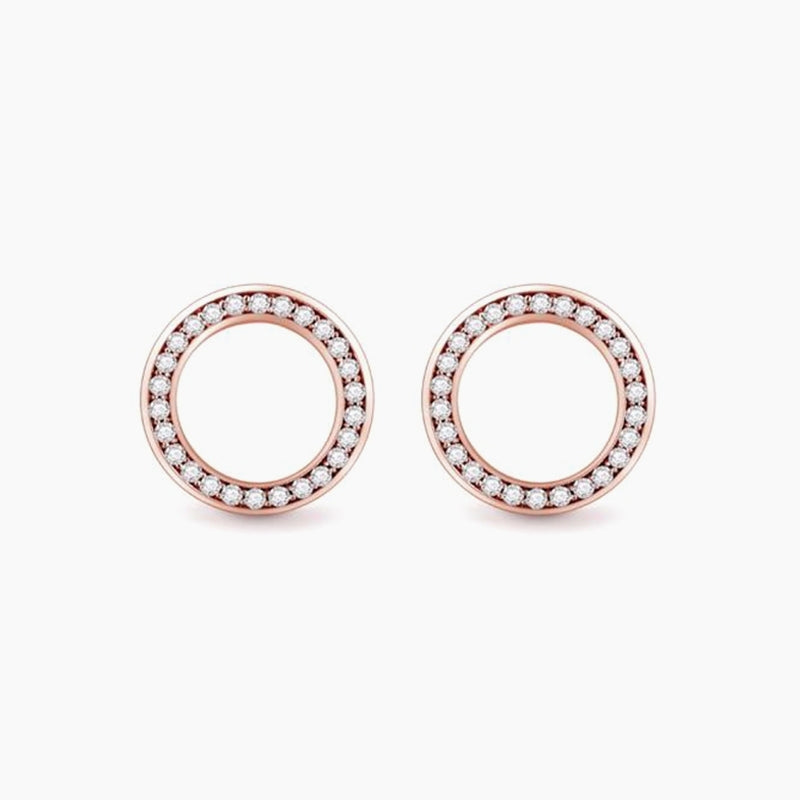Rose Gold Plated Earrings