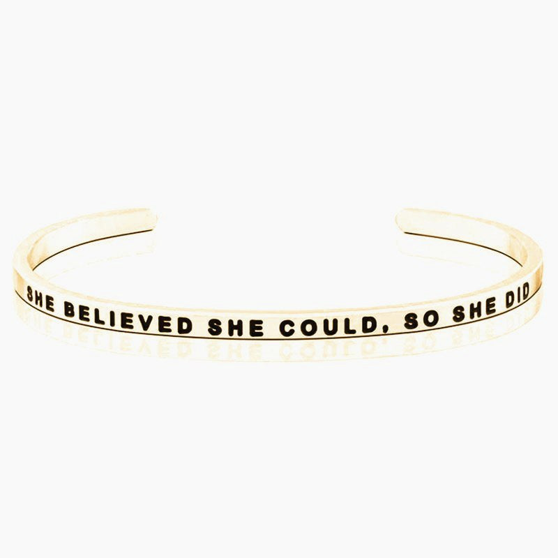 Braccialetto con messaggio