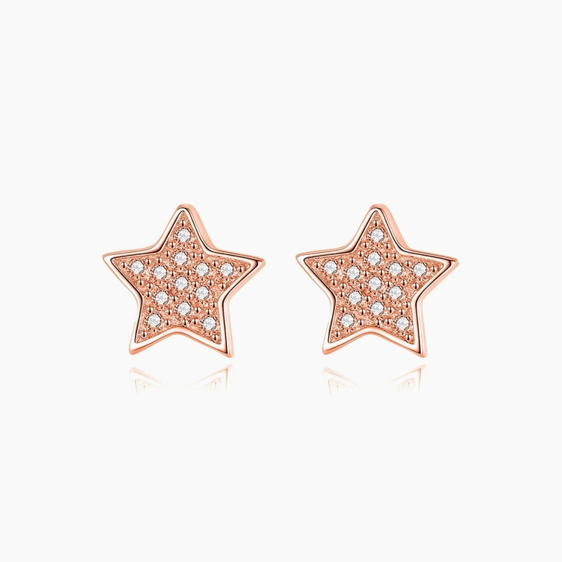 Rose Gold Plated Earrings